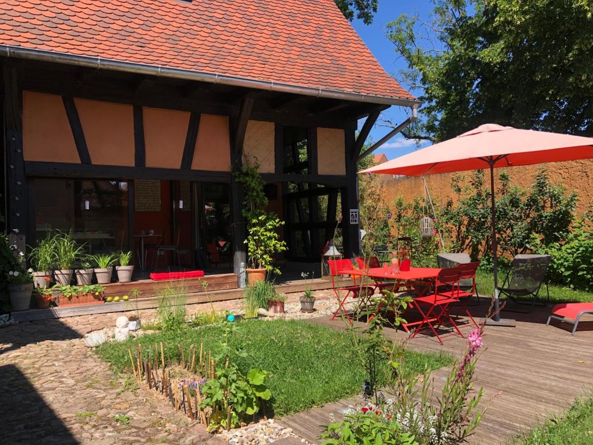 B&B Le Lodge Bourgheim Bagian luar foto