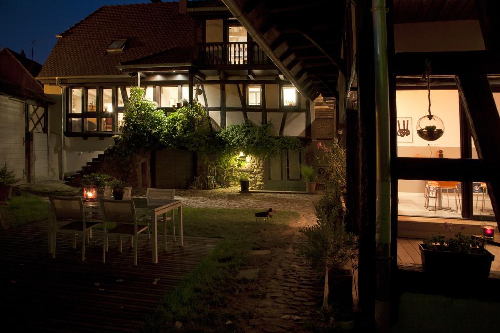 B&B Le Lodge Bourgheim Bagian luar foto